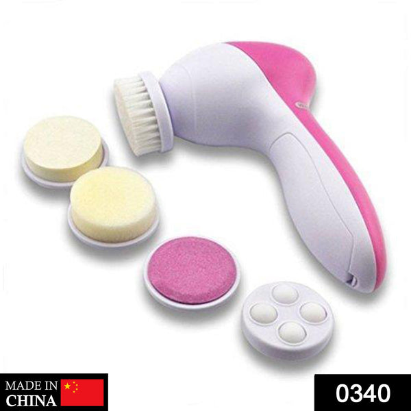 340 -5-in-1 Smoothing Body & Facial Massager (Pink) AEROKING OVERSEAS