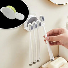 Plastic Tooth Brush, Toothbrush Holder Toothbrush Wall Stand Toothbrush Storage Wall Toothbrush Holder for Bathroom Toothbrush Organizer 4 slot toothbrush holder  (1 Pc)