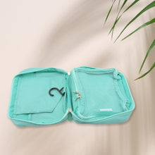 Travel Wash Bag Multi-Functional Waterproof Cosmetic Storage Bag Handheld Foldable Hook Cosmetic Bag with Zipper Closure Handbag Portable Classification Bags(1 Pc Mix Design)