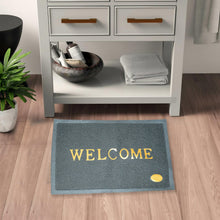 Welcome Door Mat for Home Entrance Outdoor Mat Anti Slip Heavy Duty and Waterproof | Easy to Clean for Entry For Bedroom, Living Room (23x15 Inch)