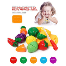 8037 Plastic Fruits N Veggies Exclusive Collection of Realistic Sliceable Fruits 