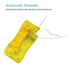 Needle Threader, Stylish Appearance Comfortable Grip Lightweight Portable Automatic Needle Threader for Sewing for Home (1 Pc)