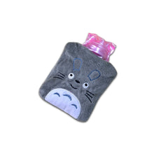 Totoro Cartoon Small Hot Water Bag with Cover for Pain Relief