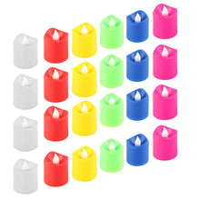 Festive Lighting for Any Occasion: 24 Pack LED Tealight Candles (Multicolor)