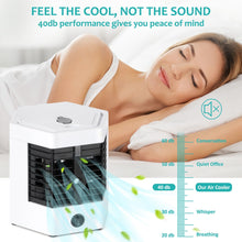 1488 Mini Air Conditioner ARCTIC COOLER Air Cooler Humidifier Mini Portable Air Cooler Fan Arctic Air Personal Space Cooler The Quick & Easy Way to Cool Any Space Air Conditioner 