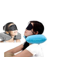 505 -3-in-1 Air Travel Kit with Pillow, Ear Buds & Eye Mask AEROKING OVERSEAS WITH BZ LOGO