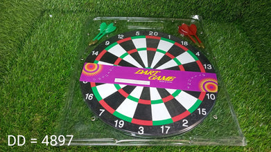 4897 Big size double faced portable dart board with 4 darts set for kids children. indoor sports games board game dart board board game. 