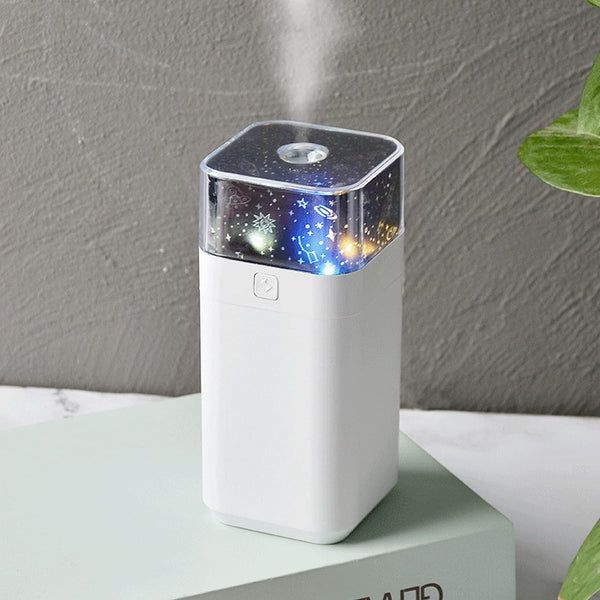 Star Night Light Projector Humidifier (300ml): Ultrasonic, LED Night Light, Kids Room