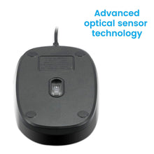 1423 Wired Mouse for Laptop and Desktop Computer PC With Faster Response Time (Silver) 