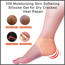 339 Moisturizing Skin Softening Silicone Gel for Dry Cracked Heel Repair (Multicolour) AEROKING OVERSEAS