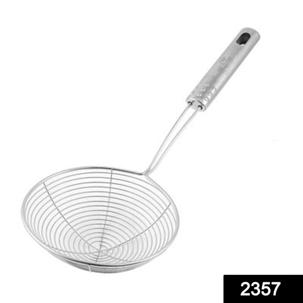 2357 Round Stainless Steel Deep Fry /Mesh Strainer 