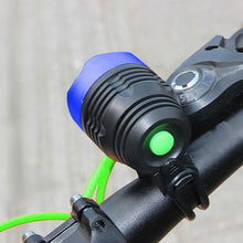 0562 Bicycle Front Light  Zoomable LED Warning Lamp Torch Headlight Safety Bike Light 