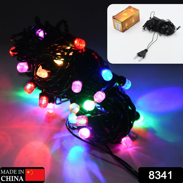 9Mtr Home Decoration Diwali & Wedding LED Christmas String Light Indoor and Outdoor Light ,Festival Decoration Led String Light, Multi-Color Light (36L 9 Mtr)